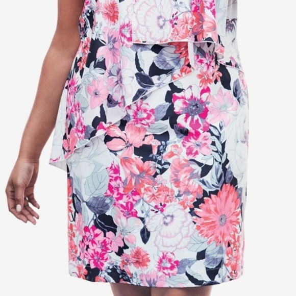 NTW 14W Floral dress with flyaway front - Picture 3 of 7